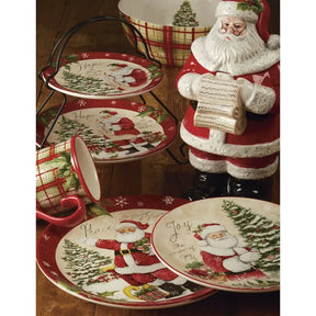 Conjunto de Louça de Natal Holiday Wishes – 16 Peças