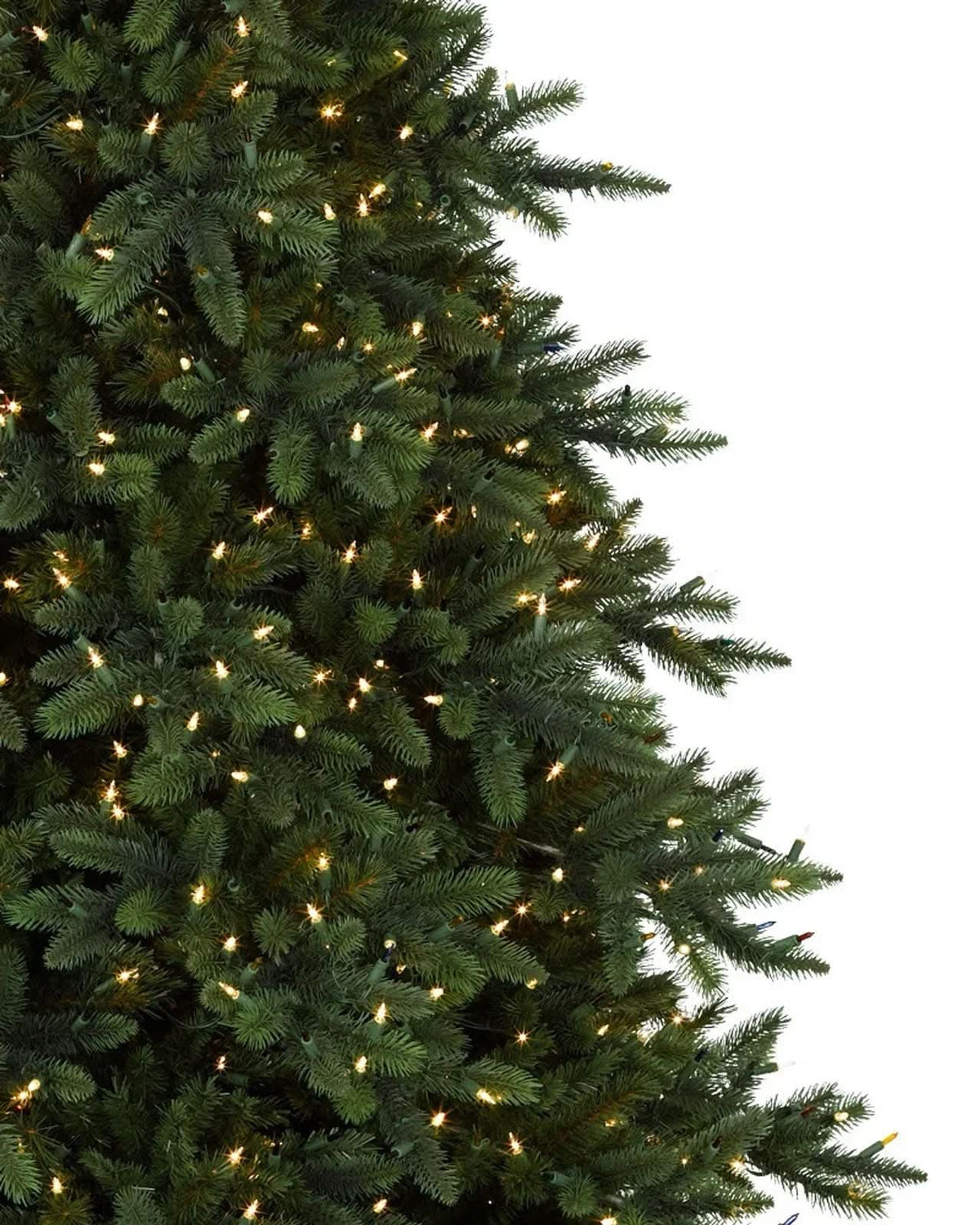 Árvore de Natal California Baby Redwood com Galhos Articulados, Suporte Metálico e Micro LEDs Embutidos